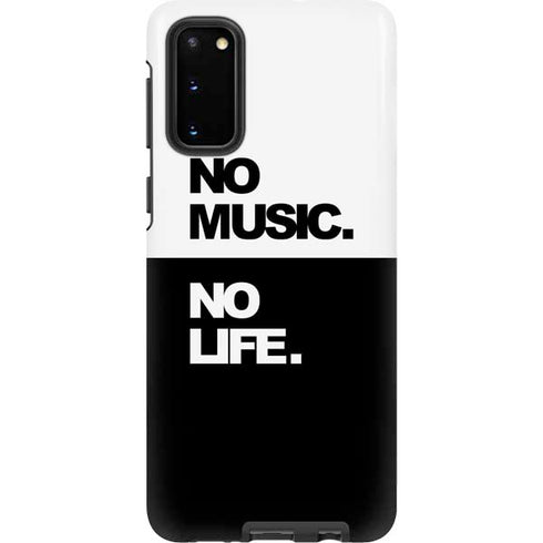 No Music No Life Galaxy S20 Pro Case