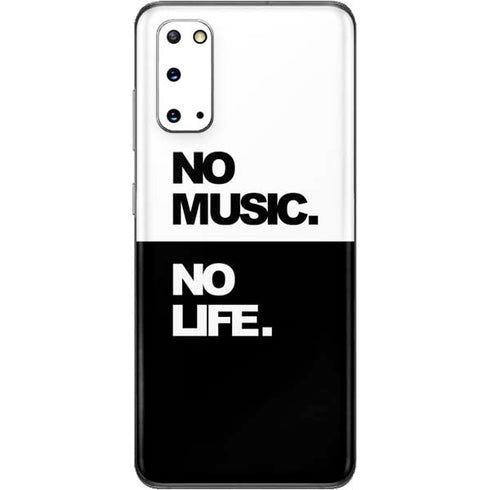 No Music No Life Galaxy S20 Skin