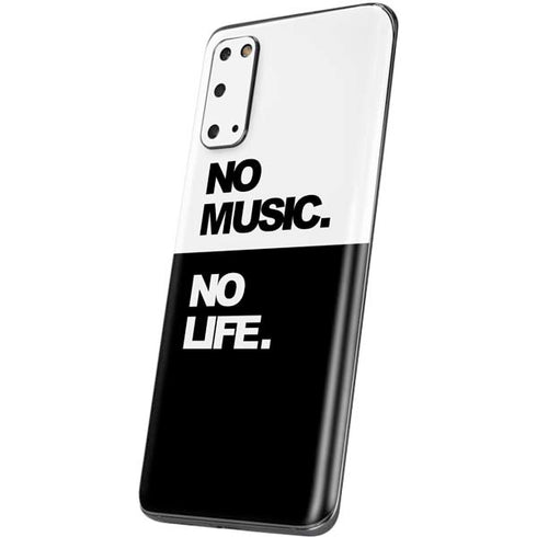 No Music No Life Galaxy S20 Skin