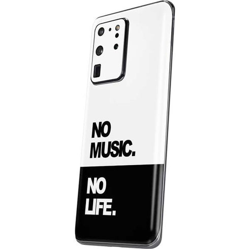 No Music No Life Galaxy S20 Ultra 5G Skin
