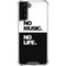 No Music No Life Galaxy S21 FE Clear Case