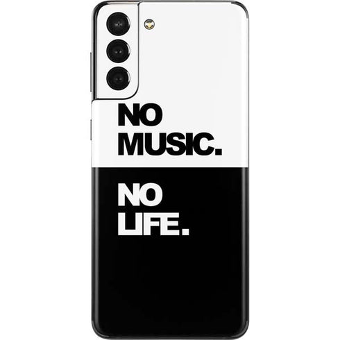 No Music No Life Galaxy S21 Plus 5G Skin