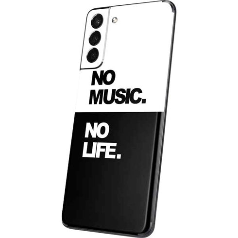 No Music No Life Galaxy S21 Plus 5G Skin