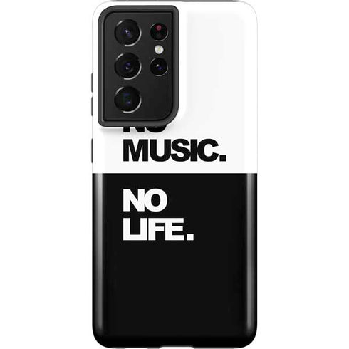 No Music No Life Galaxy S21 Ultra 5G Pro Case