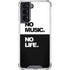 No Music No Life Galaxy S22 Clear Case