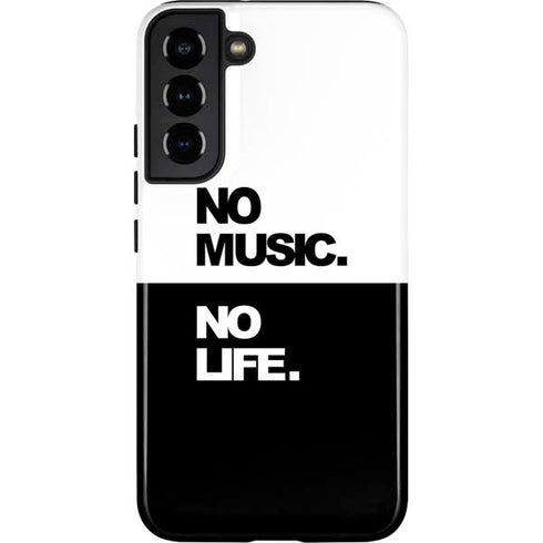 No Music No Life Galaxy S22 Plus Pro Case