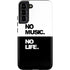 No Music No Life Galaxy S22 Plus Pro Case