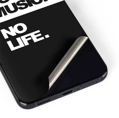 No Music No Life Galaxy S22 Plus Skin
