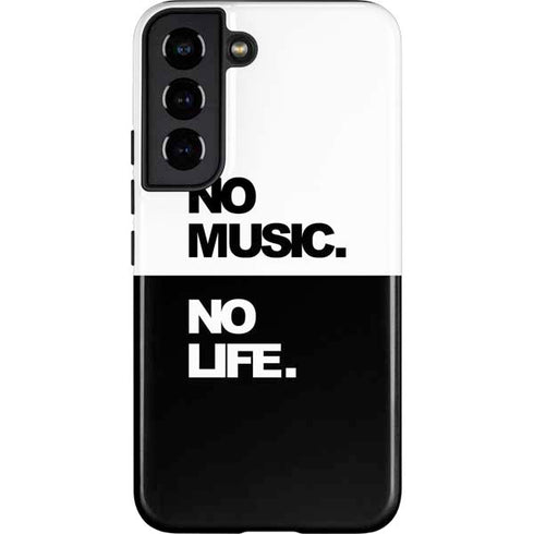 No Music No Life Galaxy S22 Pro Case