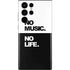 No Music No Life Galaxy S22 Ultra Skin