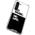No Music No Life Galaxy S23 Clear Case