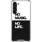 No Music No Life Galaxy S23 Plus Clear Case