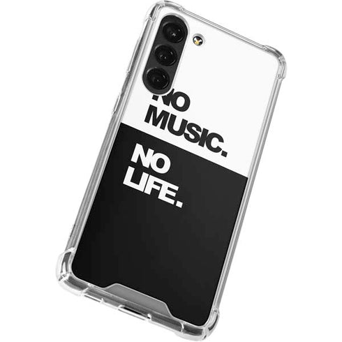 No Music No Life Galaxy S23 Plus Clear Case