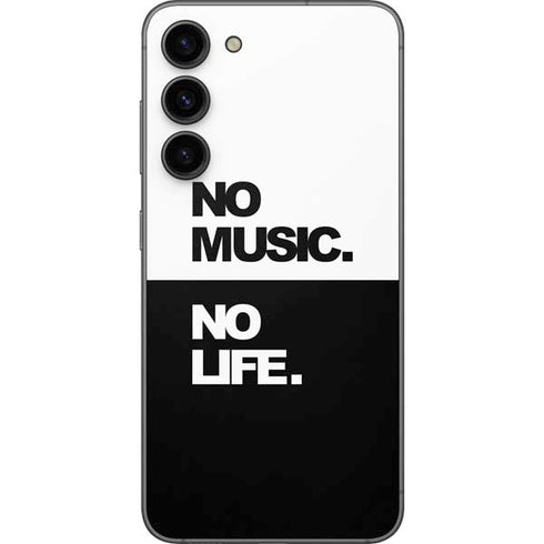 No Music No Life Galaxy S23 Plus Skin