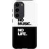 No Music No Life Galaxy S23 Pro Case