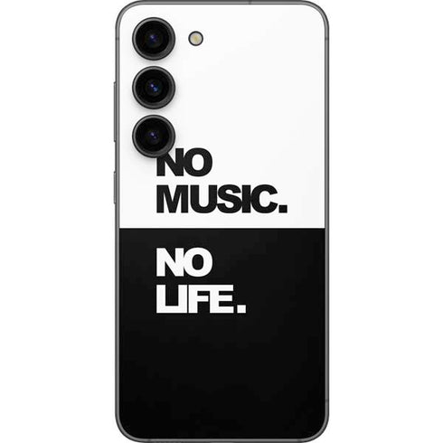 No Music No Life Galaxy S23 Skin