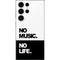 No Music No Life Galaxy S23 Ultra Skin