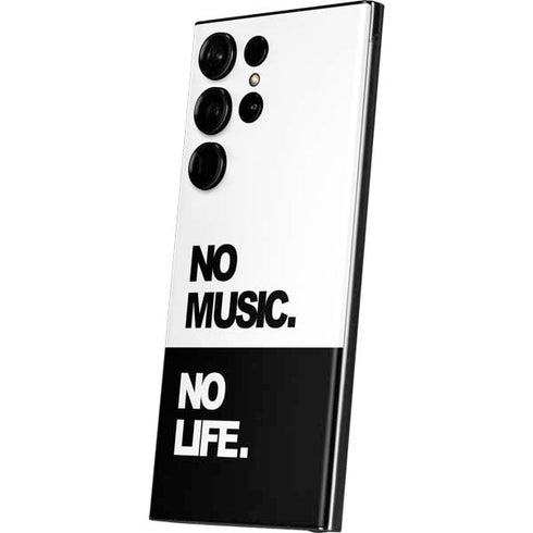 No Music No Life Galaxy S23 Ultra Skin