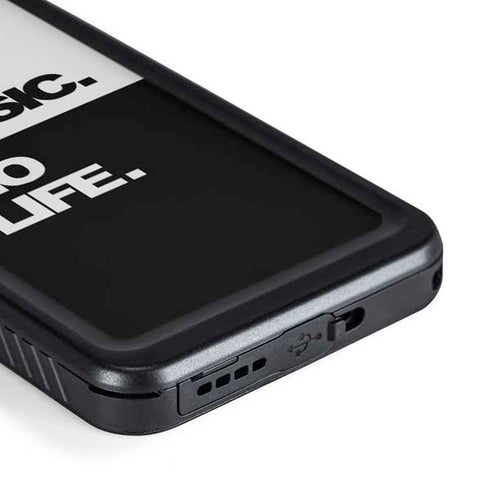 No Music No Life Galaxy S23 Waterproof Case