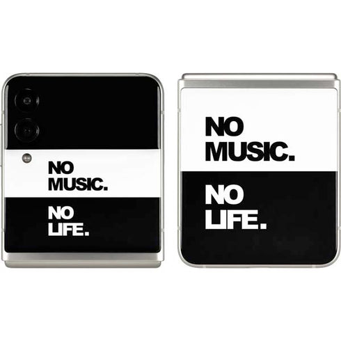No Music No Life Galaxy Z Flip3 5G Skin