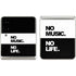 No Music No Life Galaxy Z Flip3 5G Skin