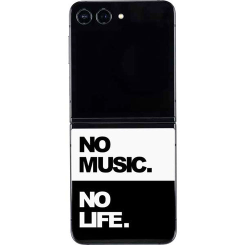No Music No Life Galaxy Z Flip5 5G Skin
