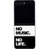No Music No Life Galaxy Z Flip5 5G Skin