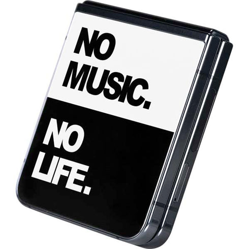 No Music No Life Galaxy Z Flip5 5G Skin