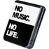 No Music No Life Galaxy Z Flip5 5G Skin