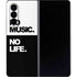 No Music No Life Galaxy Z Fold4 5G Skin