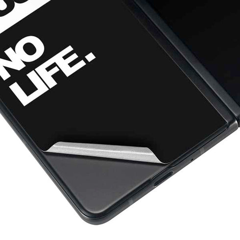 No Music No Life Galaxy Z Fold4 5G Skin