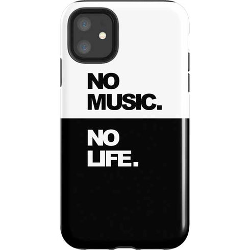 No Music No Life iPhone 11 Impact Case