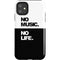 No Music No Life iPhone 11 Impact Case