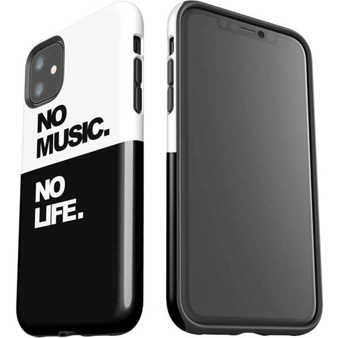 No Music No Life iPhone 11 Impact Case