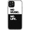 No Music No Life iPhone 11 Pro Clear Case