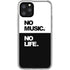 No Music No Life iPhone 11 Pro Clear Case