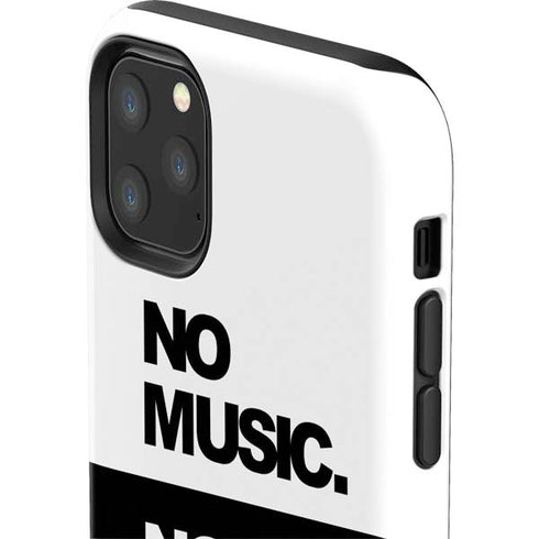 No Music No Life iPhone 11 Pro Max Impact Case
