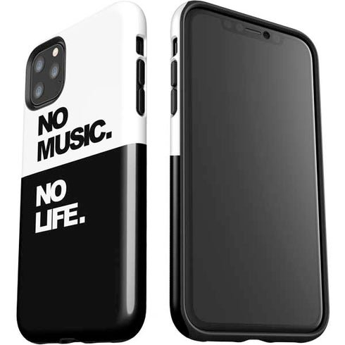 No Music No Life iPhone 11 Pro Max Impact Case