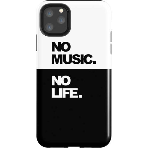 No Music No Life iPhone 11 Pro Max Impact Case