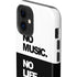 No Music No Life iPhone 12 Impact Case