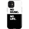 No Music No Life iPhone 12 Mini Impact Case