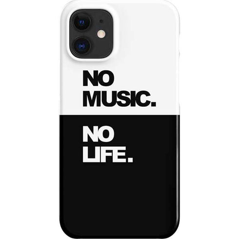 No Music No Life iPhone 12 Mini Lite Case