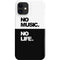 No Music No Life iPhone 12 Mini Lite Case