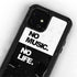 No Music No Life iPhone 12 Mini Waterproof Case