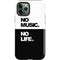 No Music No Life iPhone 12 Pro Max Impact Case