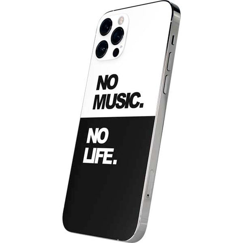 No Music No Life iPhone 12 Pro Skin