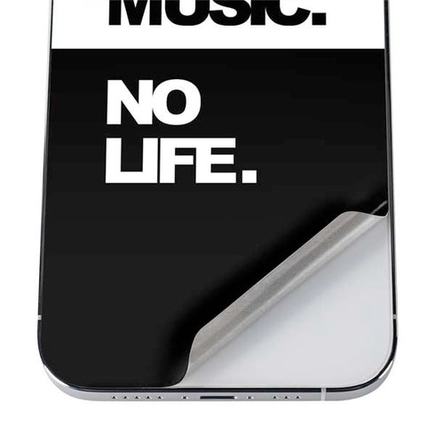No Music No Life iPhone 12 Pro Skin