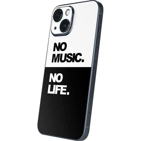 No Music No Life iPhone 13 Mini Skin