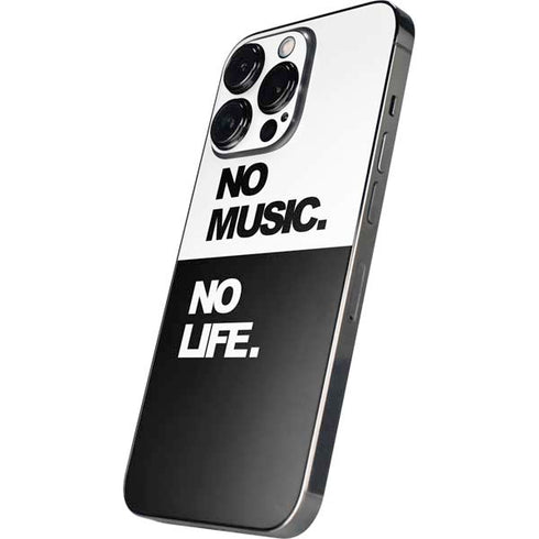 No Music No Life iPhone 13 Pro Max Skin
