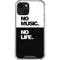 No Music No Life iPhone 14 Clear Case